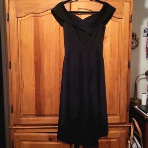 High/Low Off Shoulder Dress